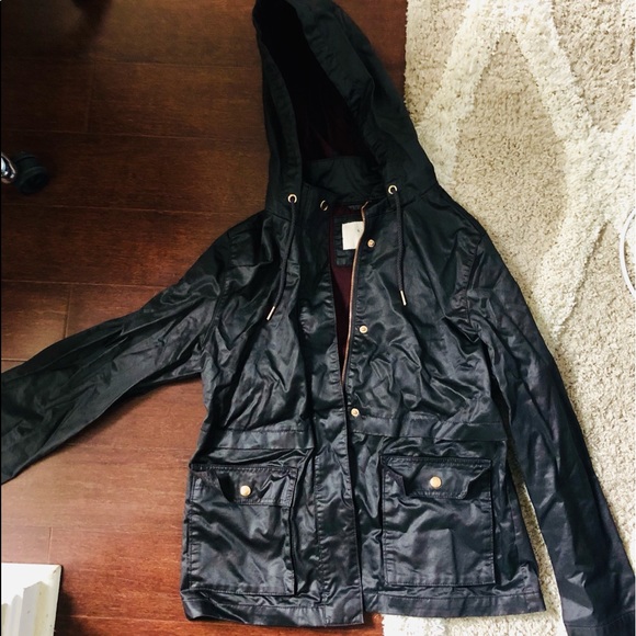 Black Rain Jacket - Picture 3 of 3